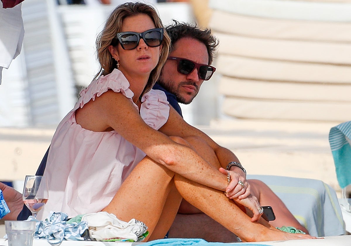 Amelia Bono y Manuel Martos, en una imagen de archivo.