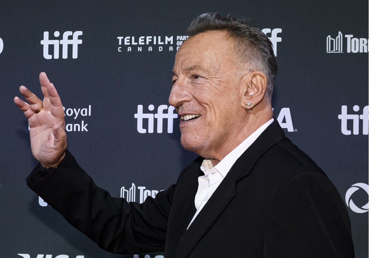 Bruce Springsteen, durante el estreno de «Road Diary» en el Festival de Cine de Toronto.