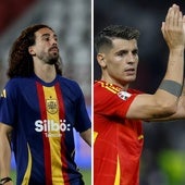 Cucurella se sincera sobre cómo es Álvaro Morata en el vestuario de la Selección: «Era una mezcla rara»