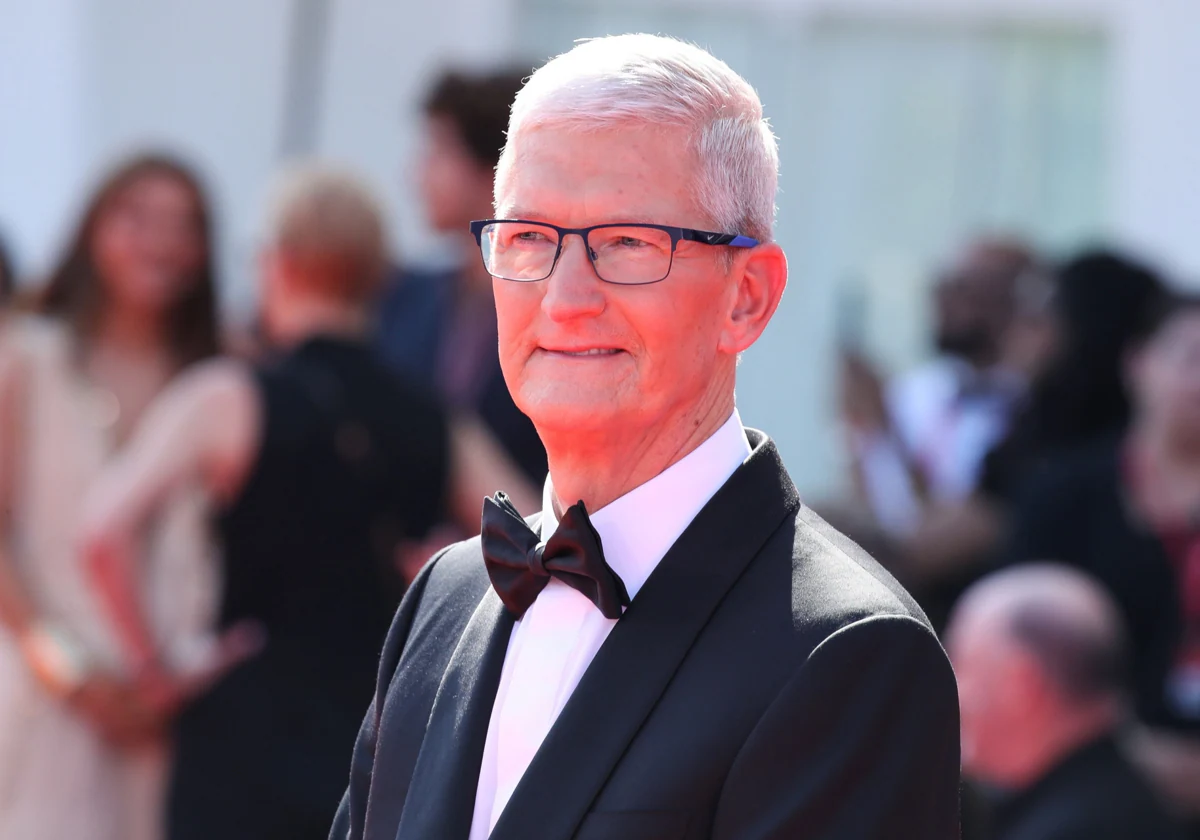 Tim Cook en el Festival de Venecia, 2024