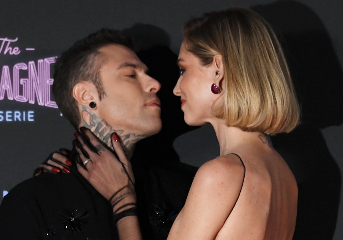 Fedez y Chiara Ferragni, en los tiempos en los que se profesaban infinito amor.