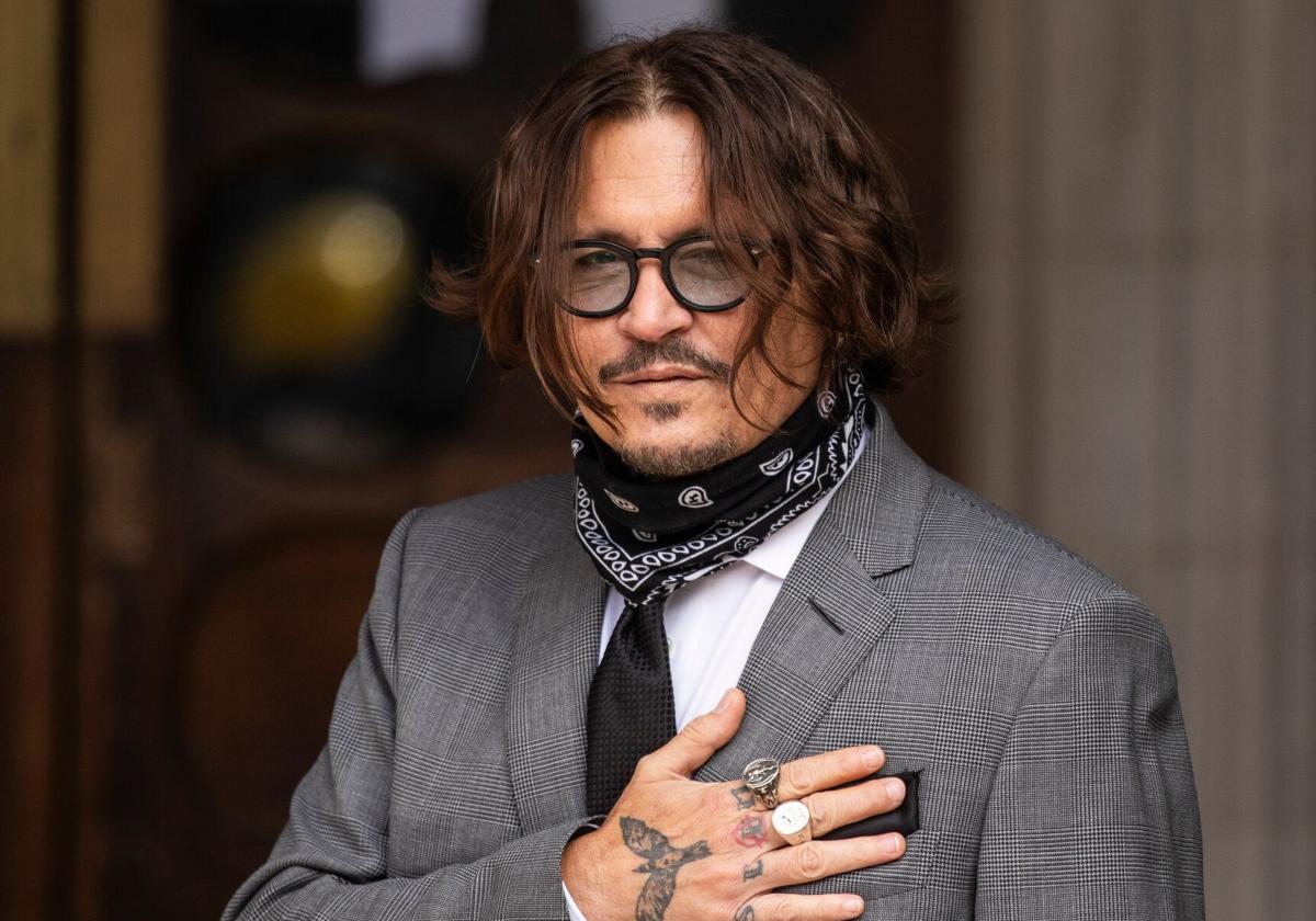 El actor Johnny Depp, dos años después del juicio con Amber Heard