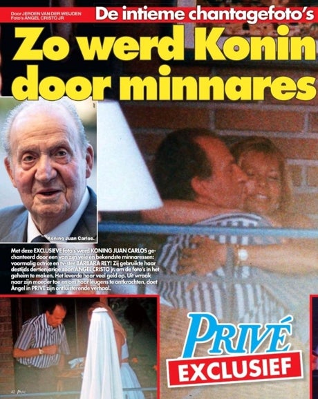 Portada de la revista holandesa 'Privé'