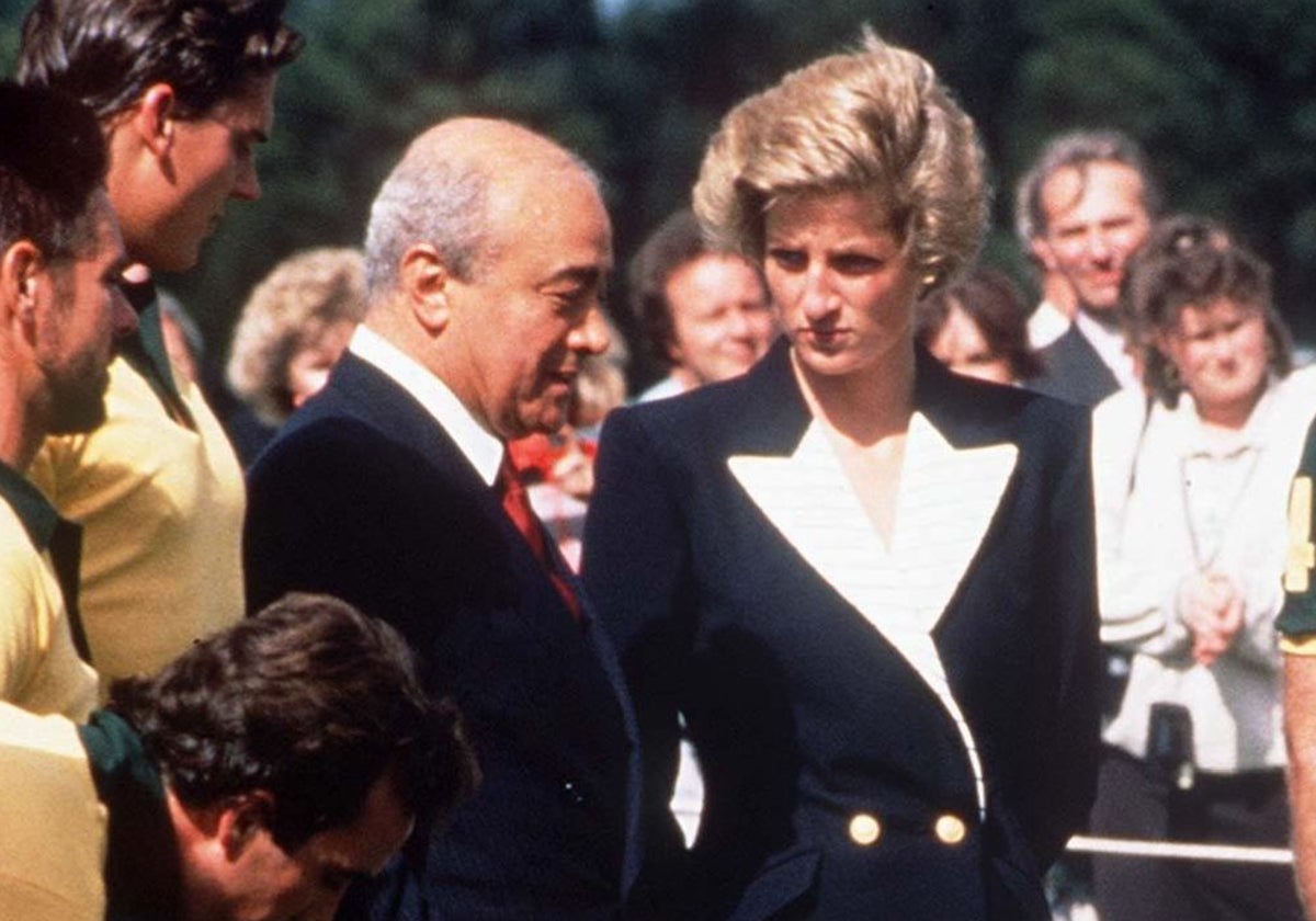 Revelada la ocasión en la que Mohamed Al-Fayed se propasó con Lady Di