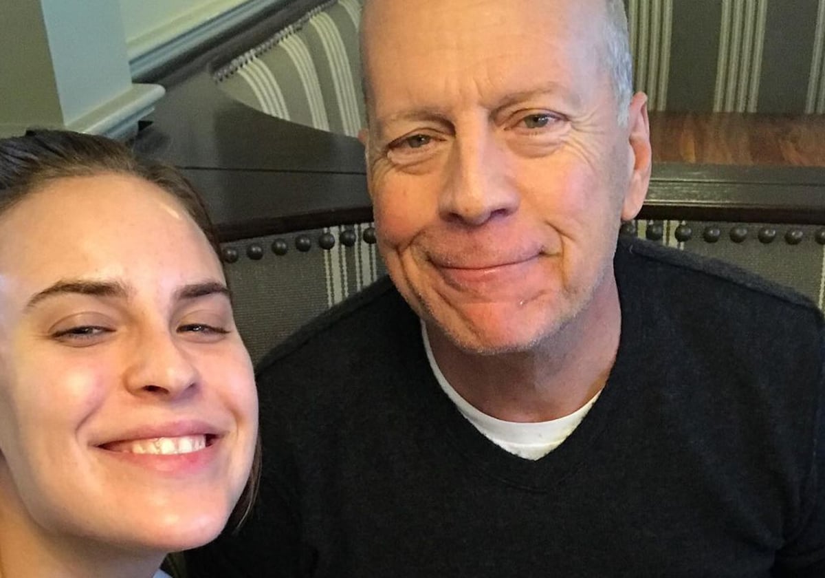 Tallulah, la hija de Bruce Willis, comparte unas emotivas imágenes junto al  actor