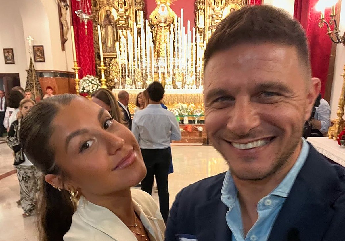 Daniela Sánchez y su padre, Joaquín