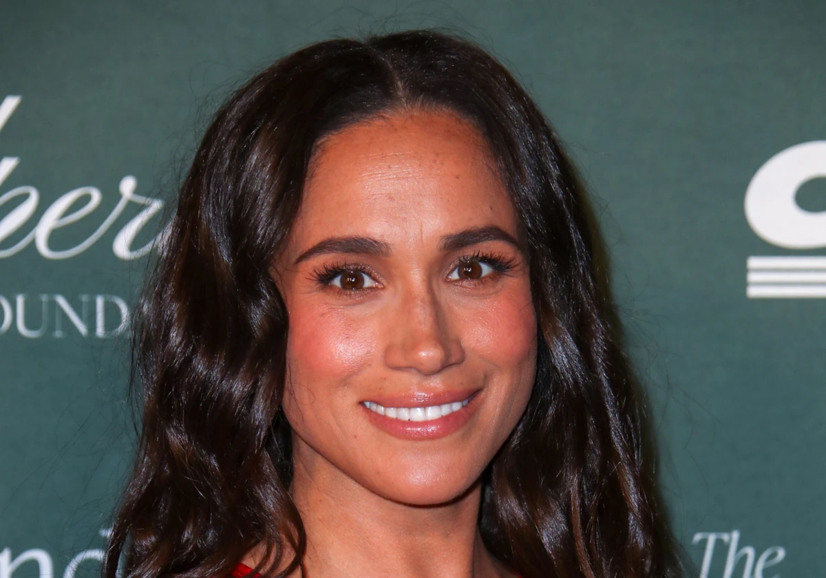 Meghan Markle, durante la gala de Los Ángeles a la que asistió sin su marido.