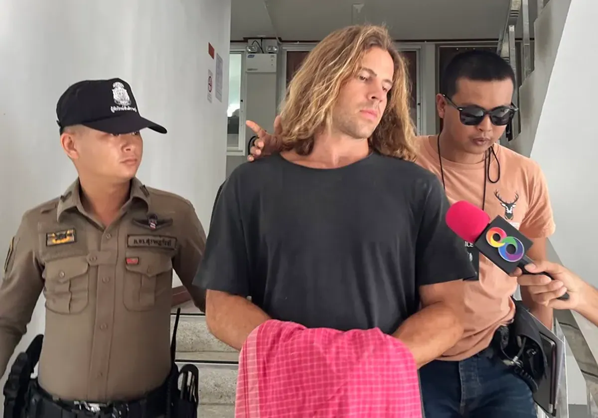 Daniel Sancho detenido en Tailandia