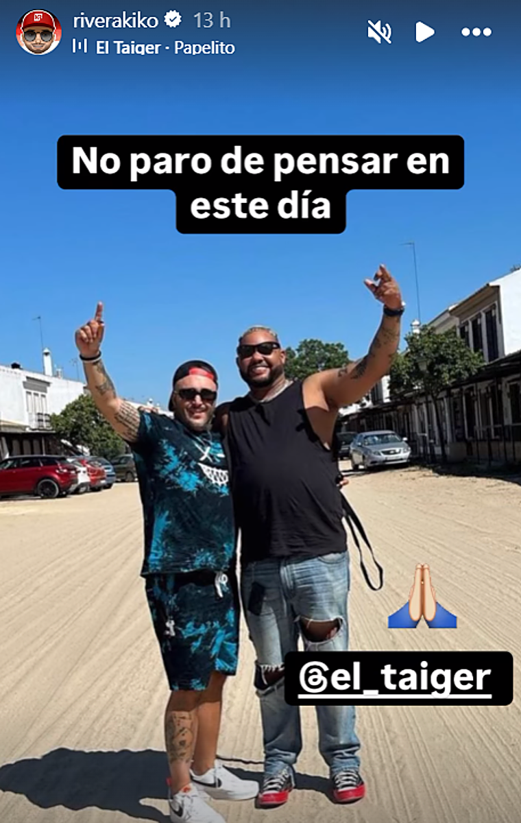 Kiko Rivera lamenta la trágica muerte de su gran amigo El Taiger