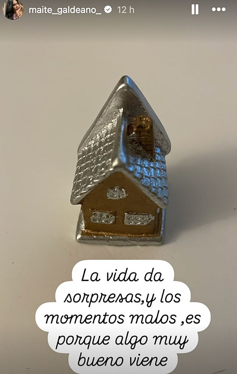 Maite Galdeano reaparece tras su enigmático ingreso en el hospital: «La vida da sorpresas...»