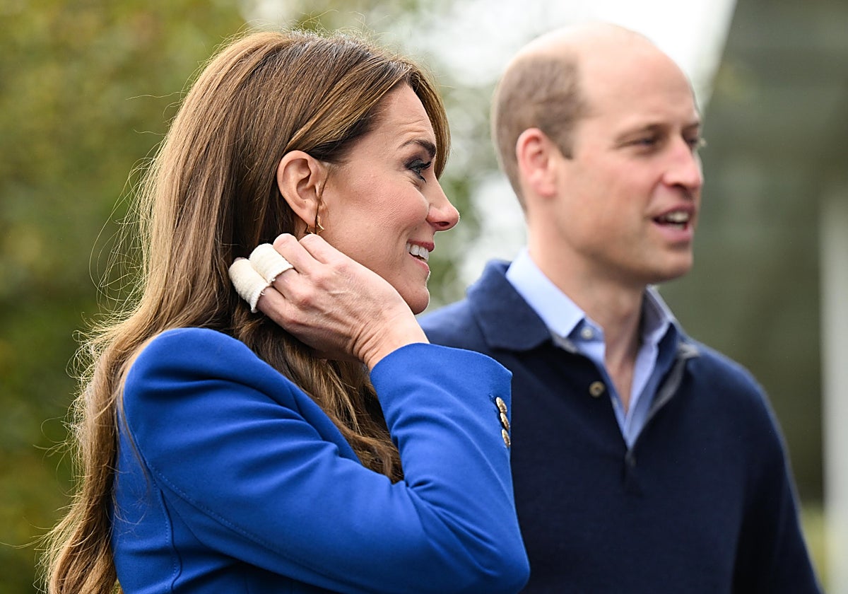 Kate Middleton y el Príncipe Guillermo, en una imagen de archivo.