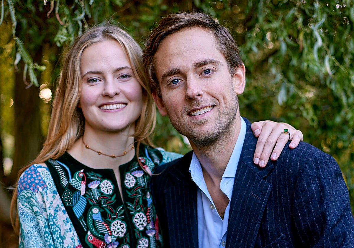 María Carolina y su novio, Leopoldo Maduro