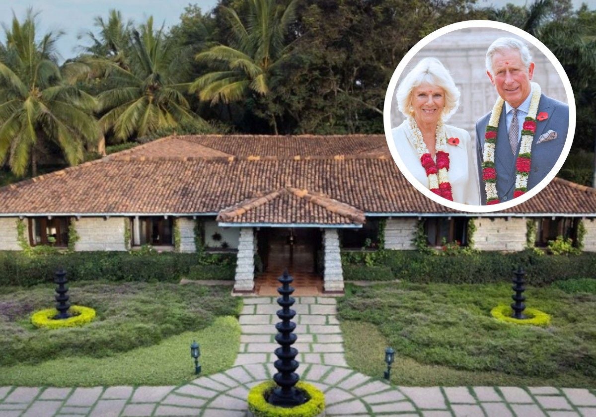 Así es el resort hindú donde el Rey Carlos III y la Reina Camila han pasado sus últimas vacaciones: dietas, meditación y un spa de belleza