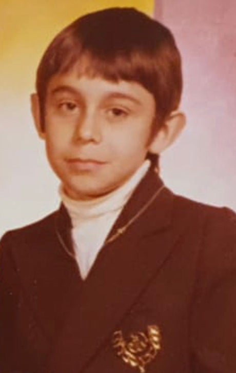 Jordi Mollá de pequeño