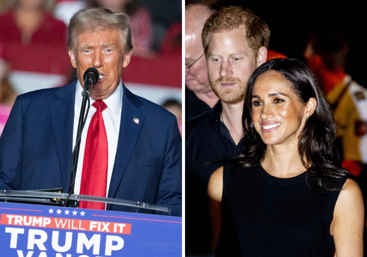 Donald Trump y los Duques de Sussex