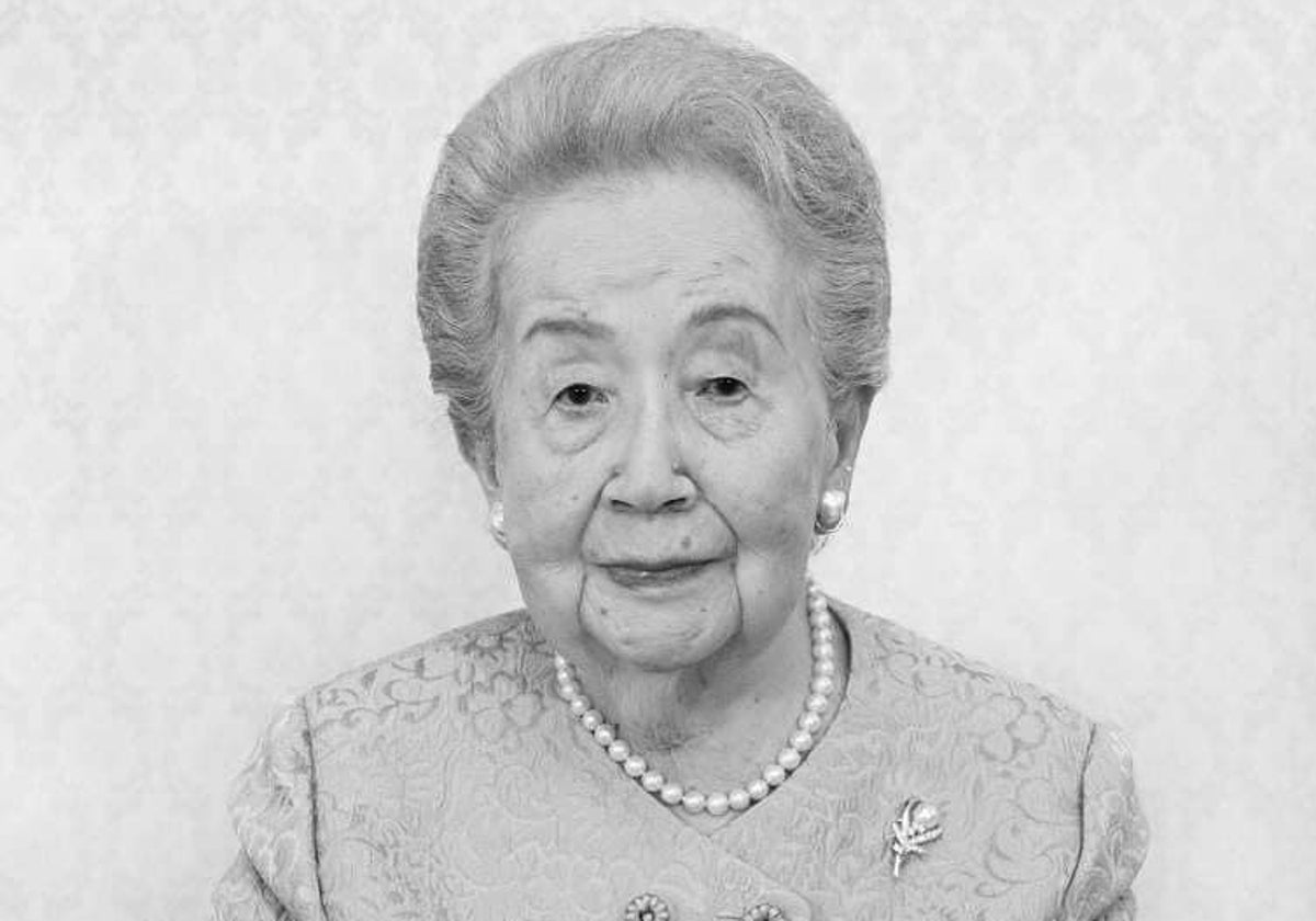 Muere la Princesa Yuriko, el miembro más longevo de la familia imperial ...