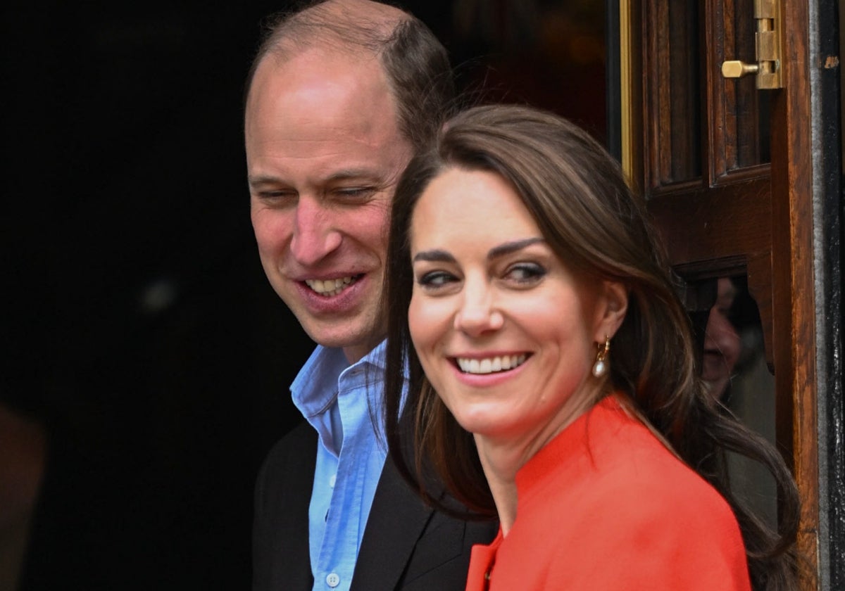 El Príncipe Guillermo y Kate Middleton, en una imagen de archivo.