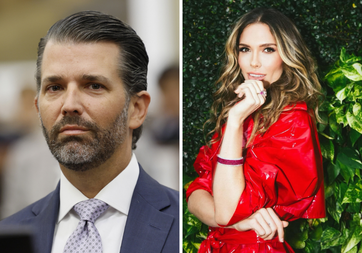 Donald Trump Jr. y Bettina Anderson