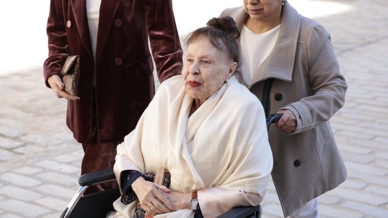 La vida de Gemma Cuervo, Vicenta en 'Aquí no hay quien viva', en 2025: un marido actor, tres hijos y su relación con la Reina Sofía