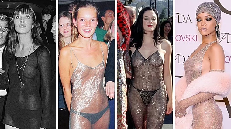 Otras famosas que posaron casi desnudas