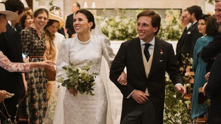 La boda de José Luis Martínez-Almeida y Teresa Urquijo