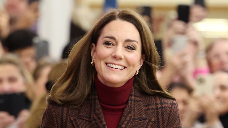 A la luz el 'truco' de Kate Middleton para esconder su catéter de quimioterapia