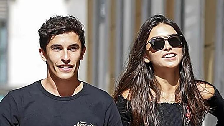 Marc Márquez y la modelo Lucía Rivera mantuvieron una relación durante más de un año