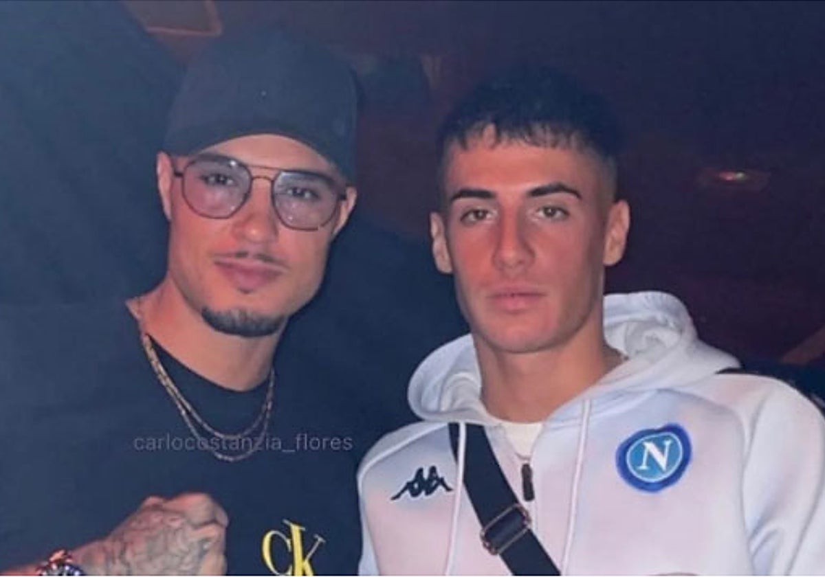 Carlo Costanzia y su hermano Pietro, en una imagen de sus redes sociales.