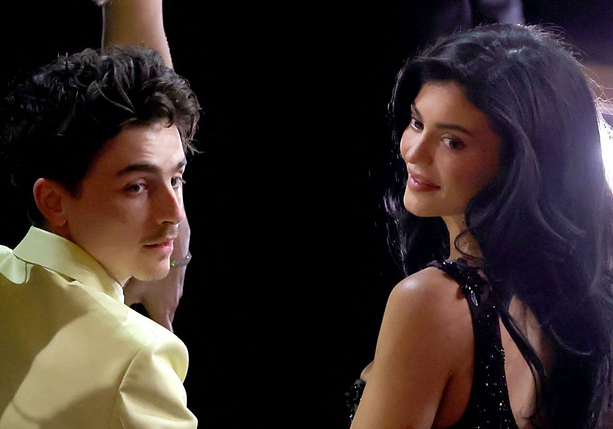 Kylie Jenner y Timothée Chalamet