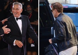 La prensa británica reacciona con sorpresa al cambio de 'look' radical de George Clooney: «¿Crisis de la mediana edad?»