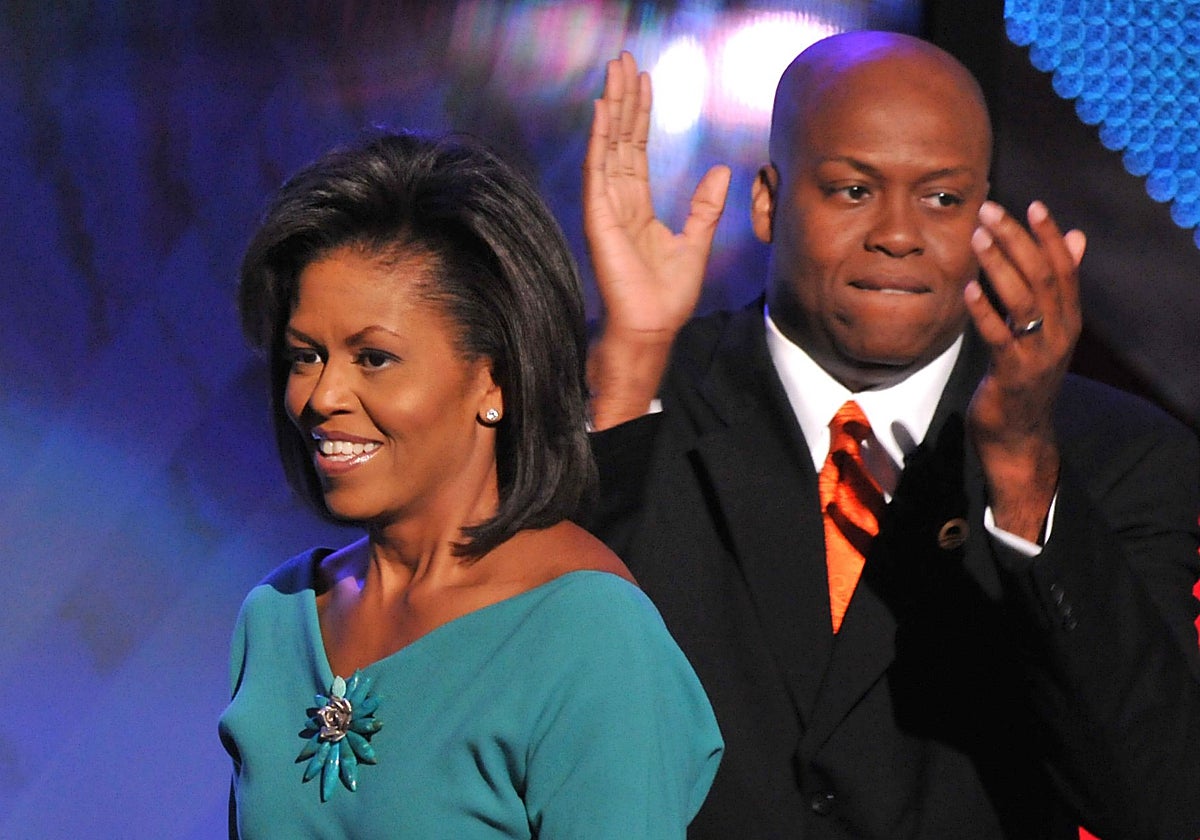 Craig y Michelle Obama