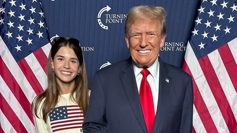 El lujoso regalo de 100 mil euros que Donald Trump le hizo a su nieta Kai de 17 años