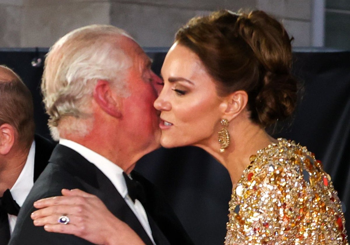 Kate Middleton y el Rey Carlos III