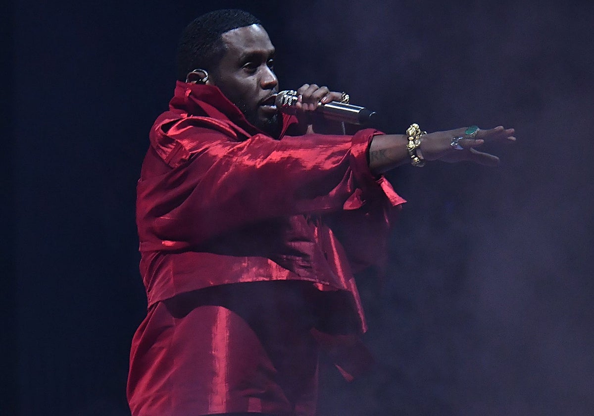 Sean 'Diddy' Combs, durante una actuación.