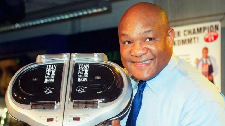 George Foreman recabó más de 200 millones de dólares como imagen de unas parrillas eléctricas