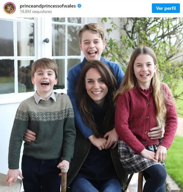El enigmático vídeo con el que Kate Middleton celebra el Día de la Madre