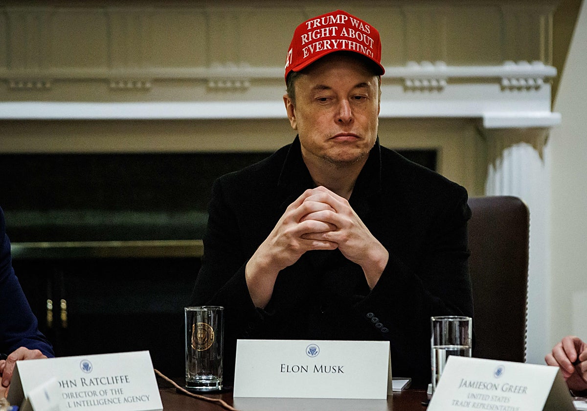 Elon Musk, en el Capitolio en una imagen reciente.