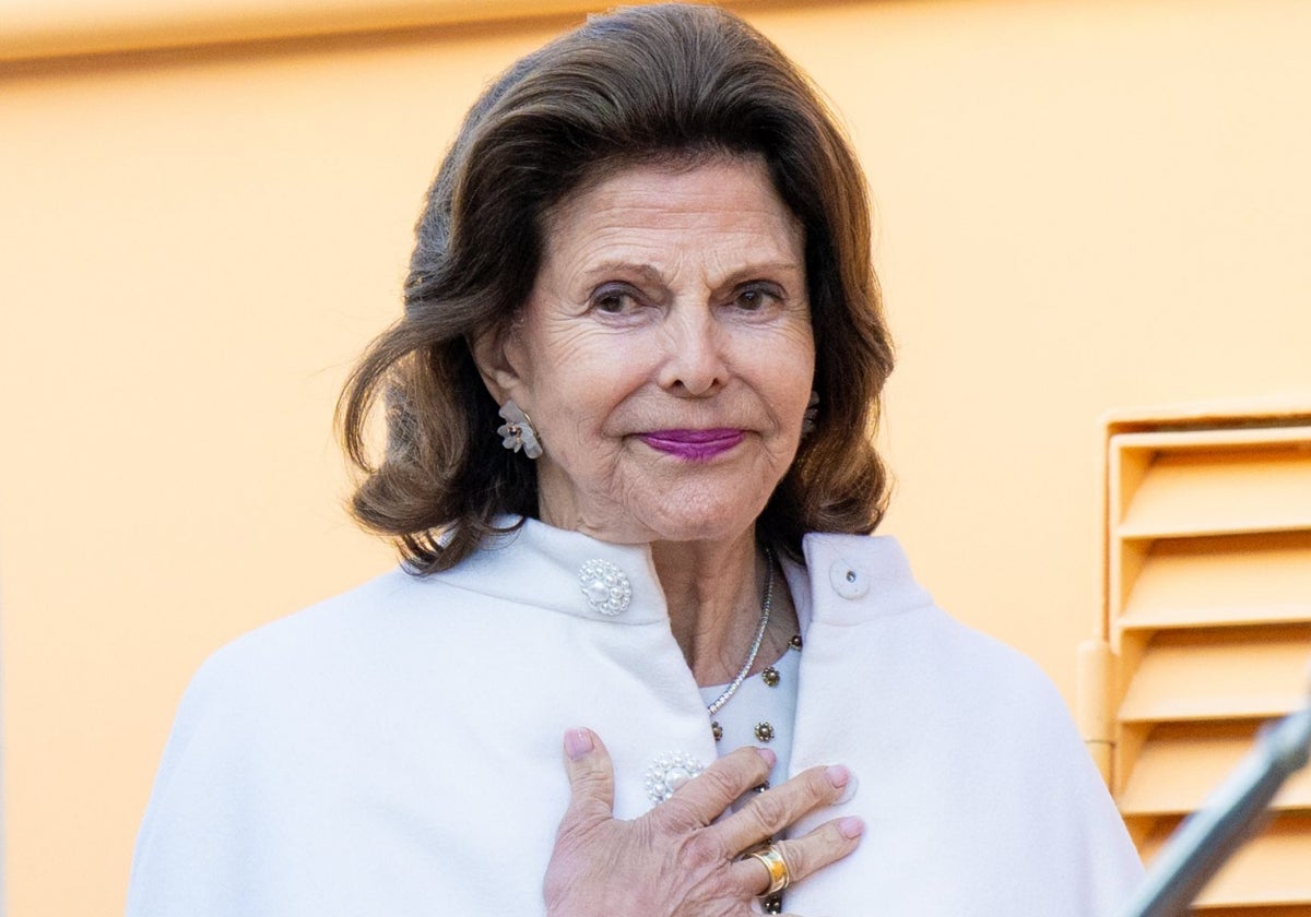 La Reina Silvia de Suecia, en una imagen reciente.
