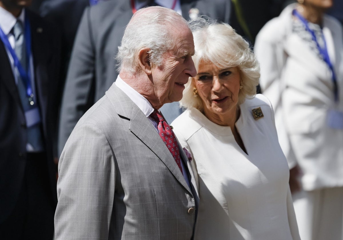 La Reina Camila se pronuncia sobre la salud de su marido, el Rey Carlos III