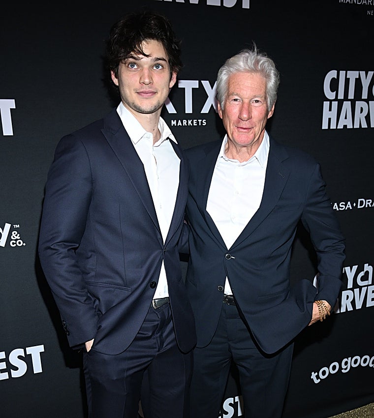 Richard Gere y su hijo Homer