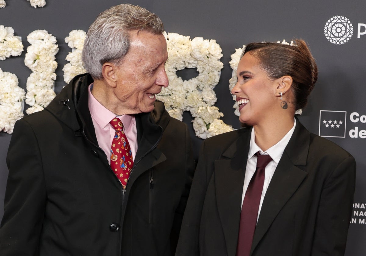 José Ortega Cano y Gloria Camila, en una imagen reciente.