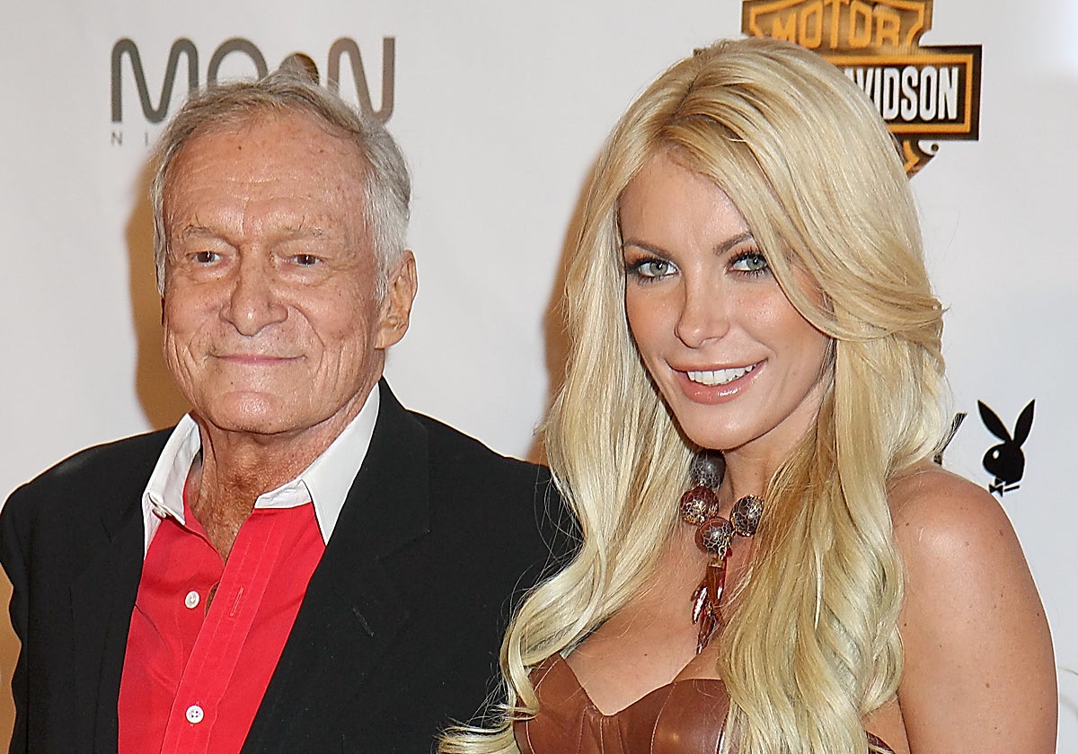 Crystal Hefner, viuda de Hugh Hefner, se compromete ocho años después de la muerte del fundador de Playboy