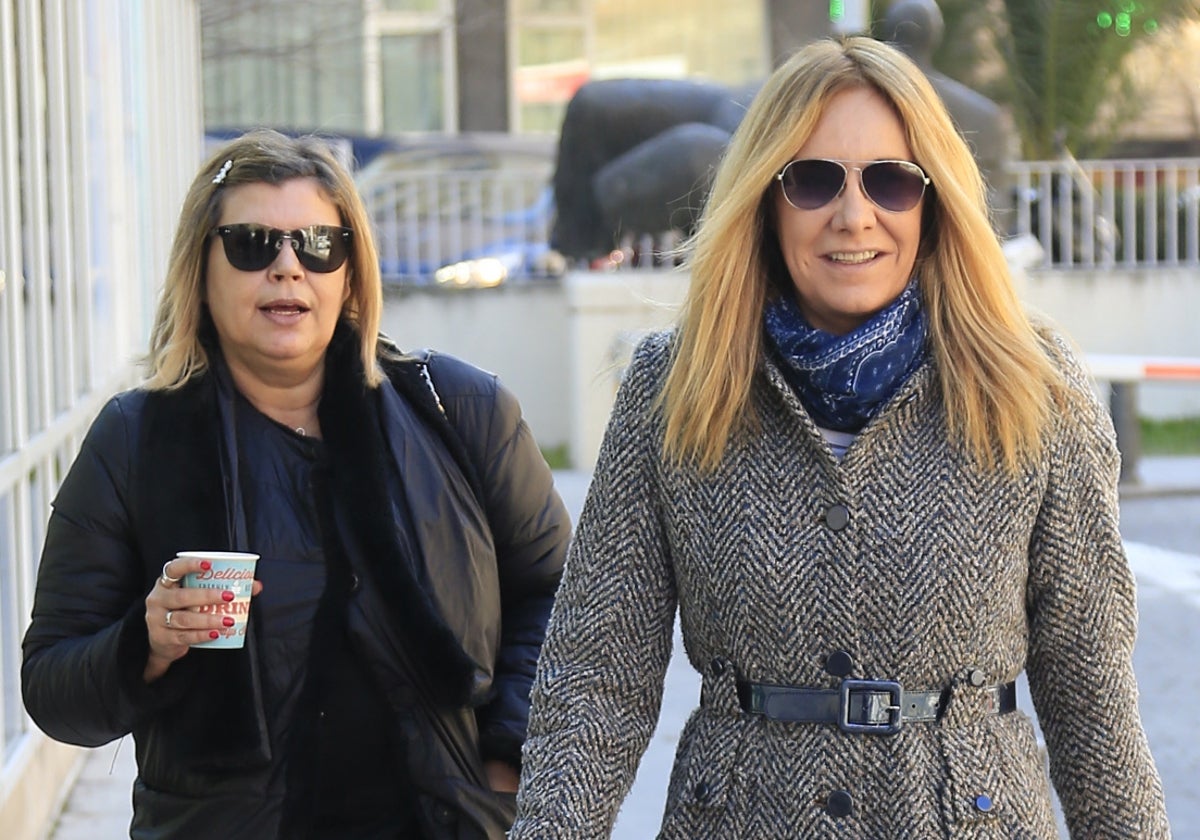Terelu Campos y Belén Rodríguez, cuando eran amigas.