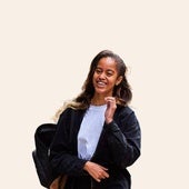Malia Obama arrasa en redes con un anuncio viral de zapatillas