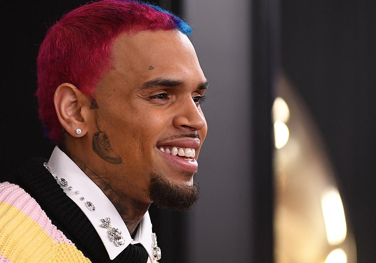 Chris Brown en una imagen de archivo.