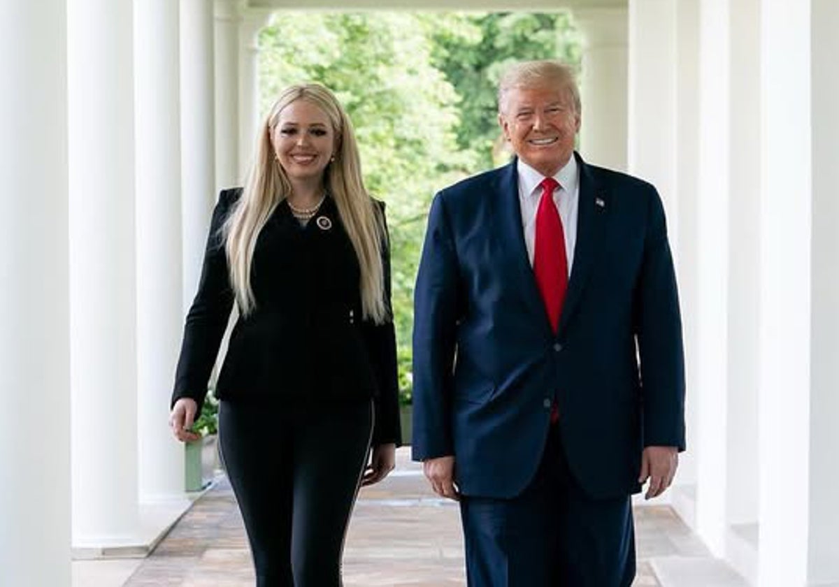 Tiffany Trump, la hija menor de Donald Trump, da a luz a su primer hijo