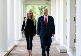 Tiffany Trump, la hija menor de Donald Trump, da a luz a su primer hijo