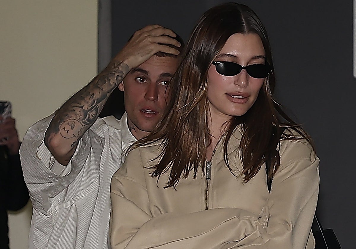 Justin y Hailey Bieber, en una imagen reciente.