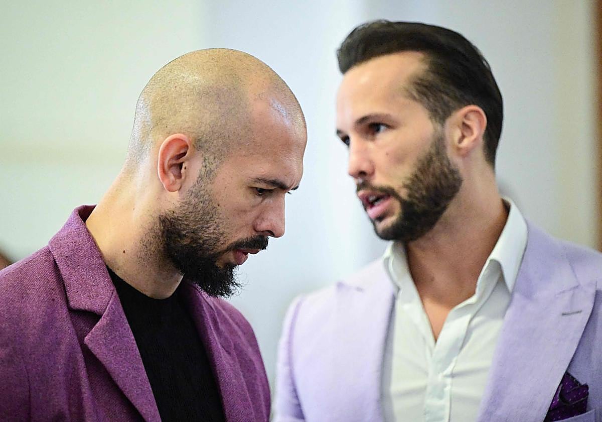 Los hermanos Tate en una imagen de archivo