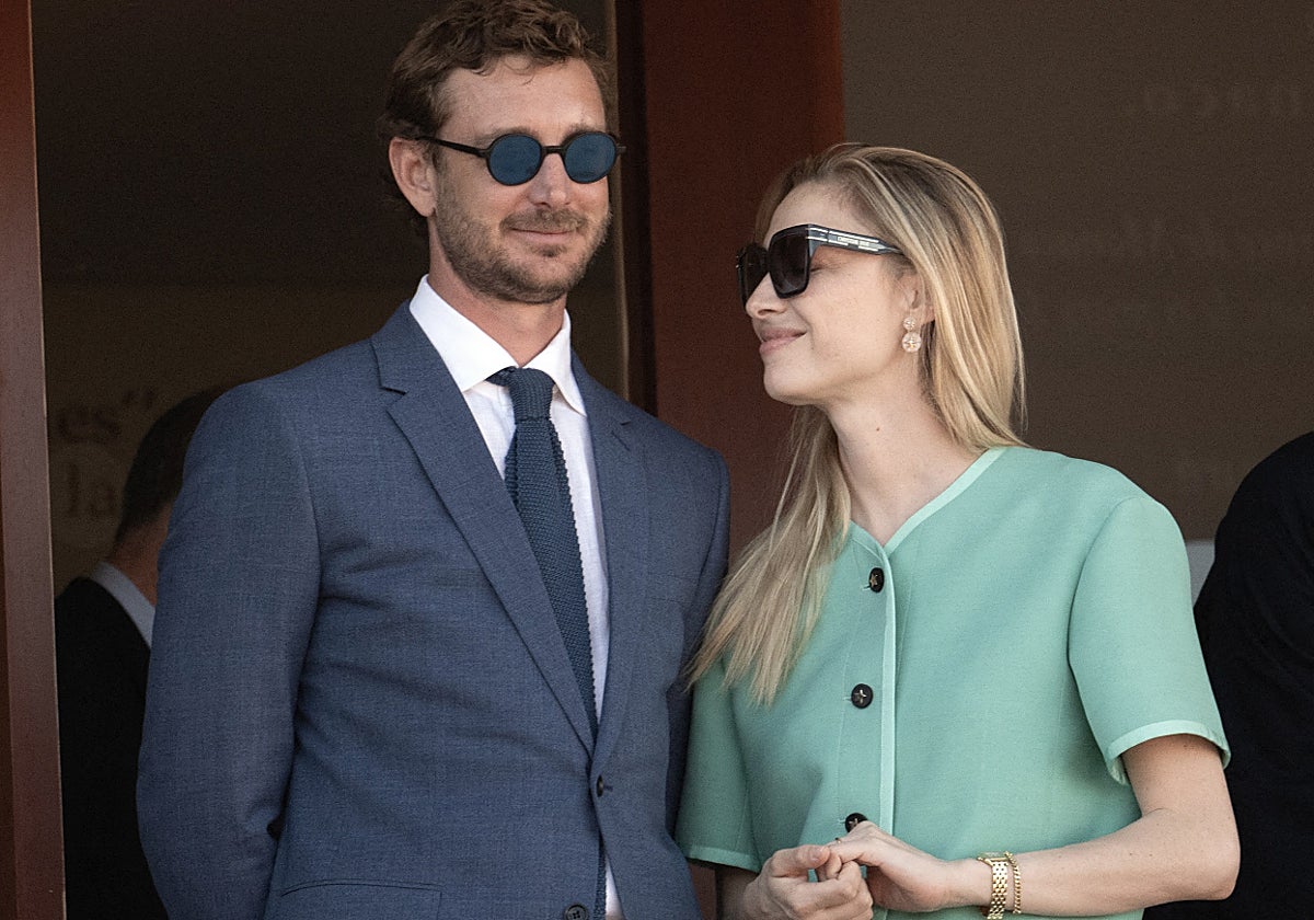 Pierre Casiraghi y Beatrice Borromeo, en una imagen reciente.